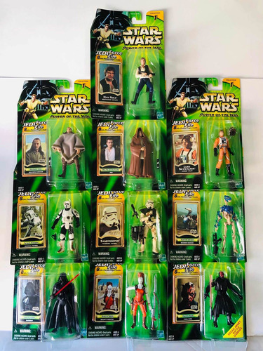Lote 10fig Star Wars Power Of The Jedi Hasbro 2000 Potj 3.75 (Usado)
