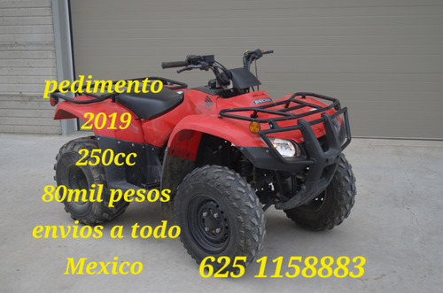 Vendo Cuatrimoto Honda 250cc Pedimento Esta Como Nuevo Cel 6