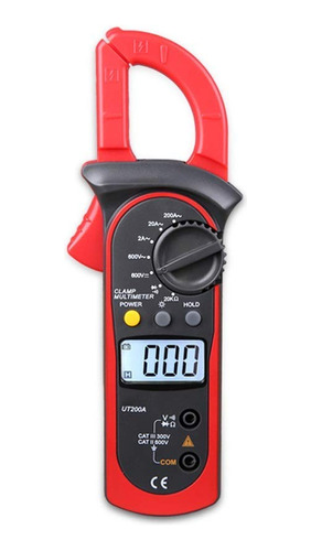 Ut200a Lcd Digital Clamp Meter Ac Corriente Dc Ohm