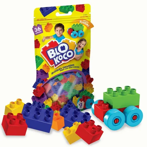 Blokoco Bloques Grandes Doypack 36 Piezas Rasti