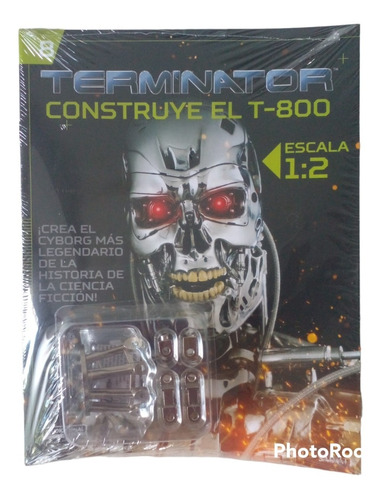 Fascículo + Pieza P/armar Terminator N 8.