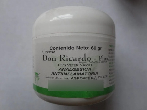Pomada Don Ricardo-plus (antigolpes, Desinflamatorio)