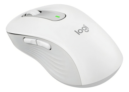 Mouse Inalámbrico Signature M650 Grande Color Blanco Crudo
