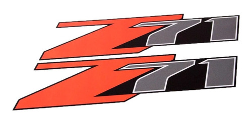 Par Emblema Chevrolet S10 Z71 Ofrz712 Fgc
