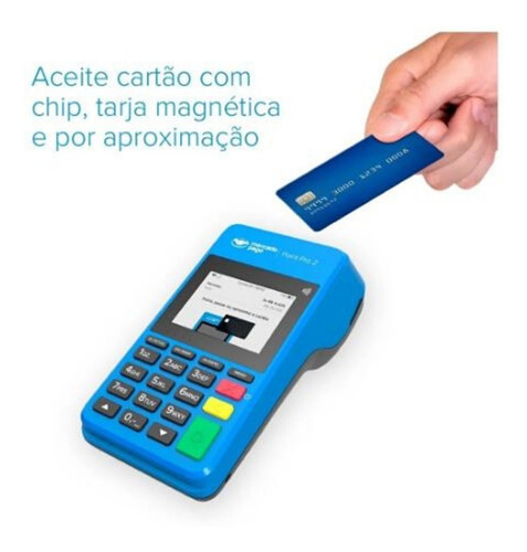 Imagem 3 de 9 de Máquina Point Pro - Maquininha De Passar Cartão Mercado Pago