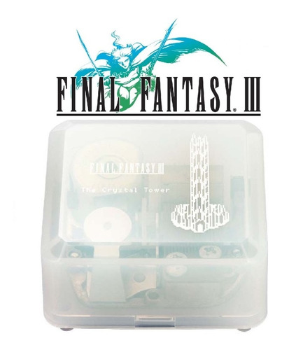 Final Fantasy Iii 3 Caja Musical Music Box The Crystal Tower
