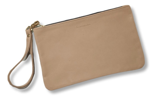 Carteras Lym De Cuero Beige