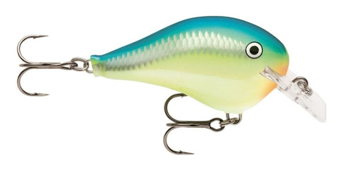 Señuelo Rapala Dtfat01 Mide 7 Cm 18g Tararira Color Crsd