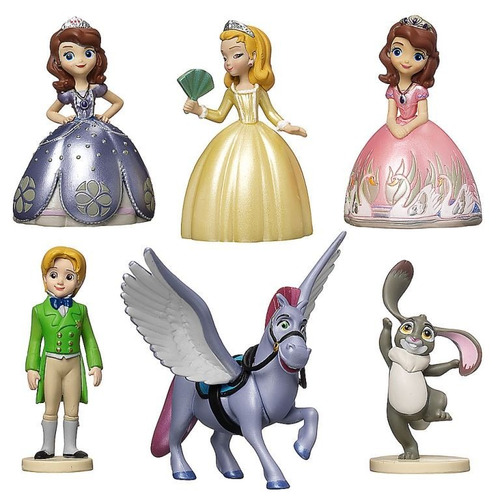 Juguete Figuras Princesa Sofía Disney Niña Muñecas.