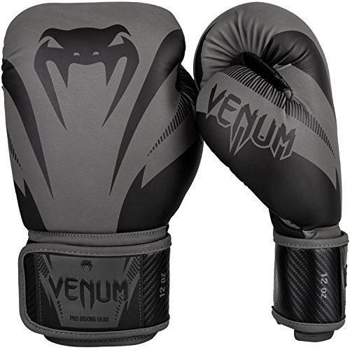 Guantes De Boxeo Venum Impact - Negro/negro - 8oz