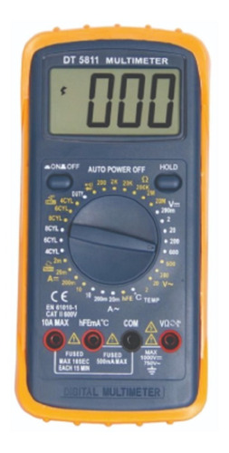 Tester Para Automotor Tobax Dt-5811 Tac-temp-res