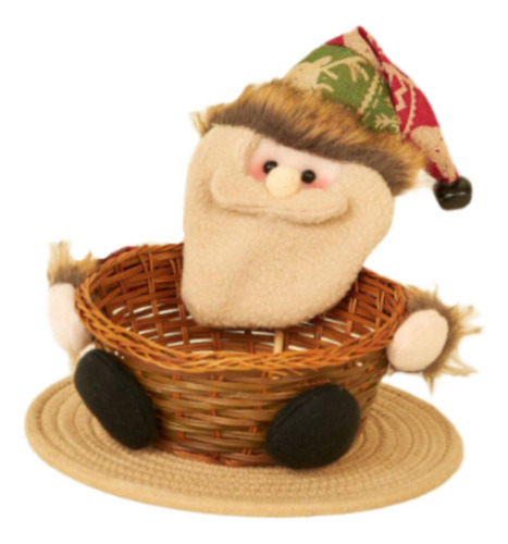 Cesta Navideña 2024, Centro De Mesa, Grande Papá Noel