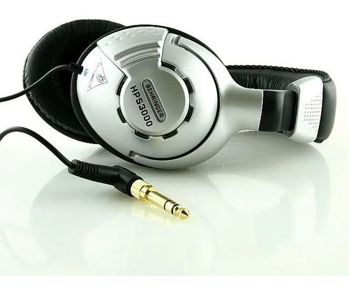 Auriculares Behringer HPS3000 negro y plateado
