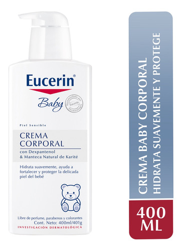 Eucerin Baby Crema Corporal 400ml