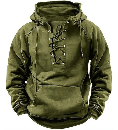 Sudadera Casual De Manga Larga Con Capucha For Hombre