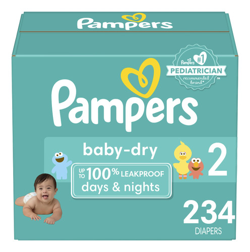 Pampers Baby-dry - Pañales D - 7350718:mL a $411990