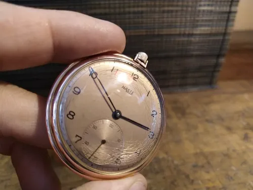 Reloj haste de bolsillo ferrocarrilero hot sale