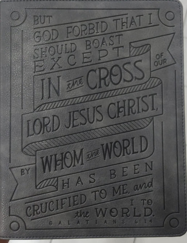 Biblia Nkjv, Journal Reference Edition Bible, Verse Art