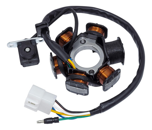 Alternador Para Moto C110 6 Bobinas Arrancador Electrico