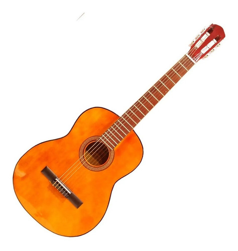 Guitarra Criolla De Estudio 4/4 Nj Radalj + Funda