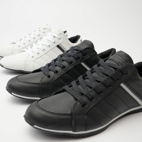 Zapatillas De Cuero Hombre Urbanas Casual Libertarios