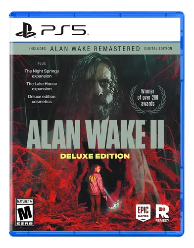 Jogo Alan Wake 2 Deluxe Edition Ps5 Midia Fisica