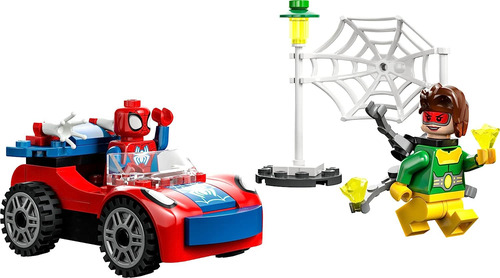 Lego Marvel Spider-mans Car Y Doc Ock Set 10789, Spidey Y Su