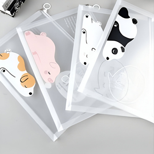 4 Folder Para Documentos A4 Diseños Kawaii Dibujos Tiernos Animales