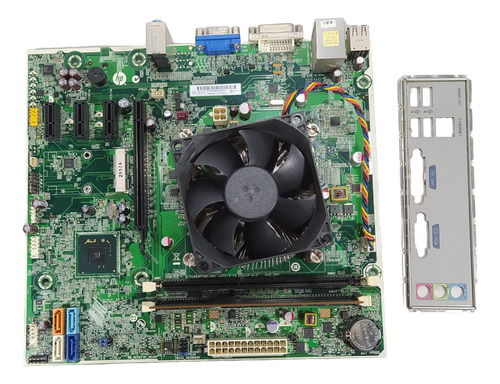 Kit Placa Mãe Hp + I3 2130 3.40ghz + 4gb Ddr3 Verde (Usado)