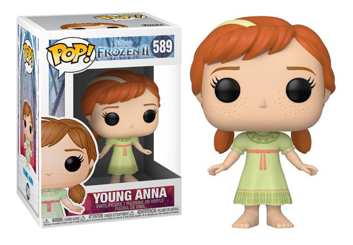 Funko Pop Frozen Ii Young Anna Original Coleccionable