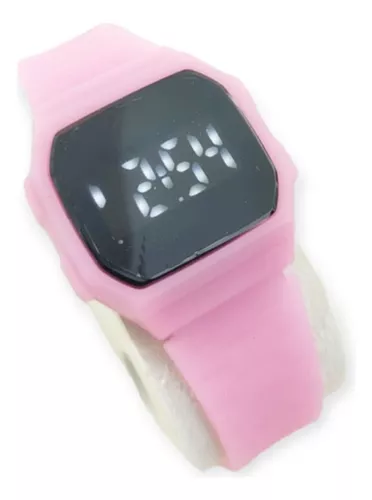 Reloj Led Touch Deportivo Ajustable Silicona Unisex Delgado