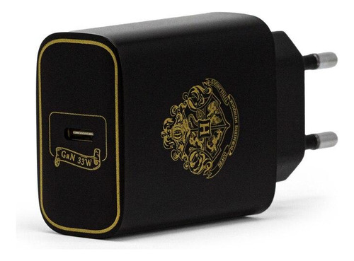 Carregador Usb-c 33w Preto | Hogwarts Harry Potter - Iwill