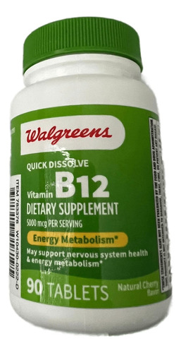 Vitaminas B12 5000 Mcg - Walgreens