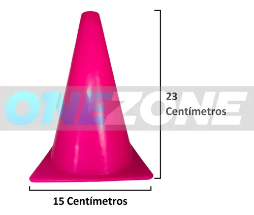 Set Por 5 Conos De Entrenamiento En Polietileno 23 Cm