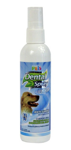 Spray Dental Antisarro Para Perro Ultra 125ml Fancy Pets