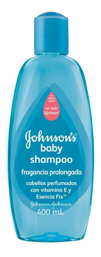 Shampoo Johnson's Baby Fragancia Prolongada en botella de 400mL por 1 unidad