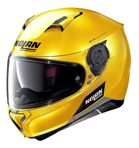 Capacete Nolan N87 Emblema Dourado Lançameto