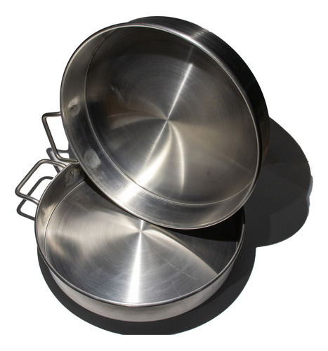 2 Cazos De Acero Inox Para Cortadora De Masa  R2 Hormelmx