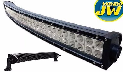 Faro Barra De 80 Led Curva 106cm 240w 20000 Lm + Anclajejes