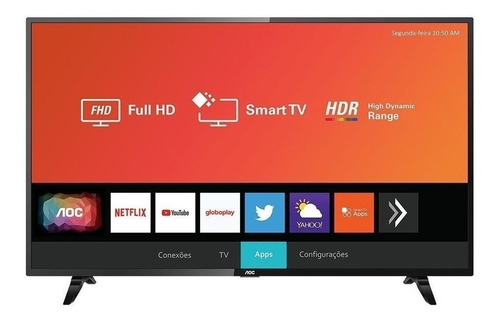 Smart TV portátil AOC 43S5295/77G LED Full HD 43" 100V/240V