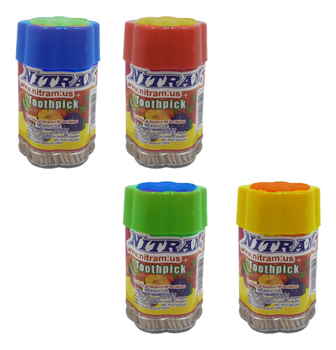 Palillos De Madera Para Dientes 12 Botes Para Cocina Y Mesa