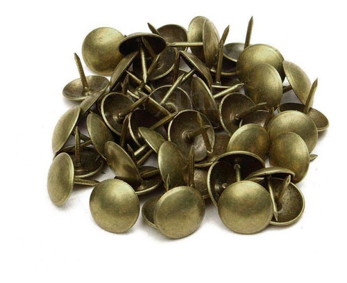 100pcs Tapicería Antigua Uñas Clavos Muebles Decoración