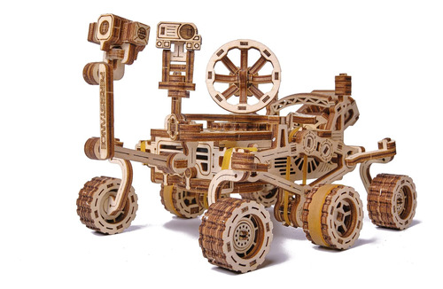 Wood Trick Mars Rover Mechanical 3d Rompecabezas De Madera P