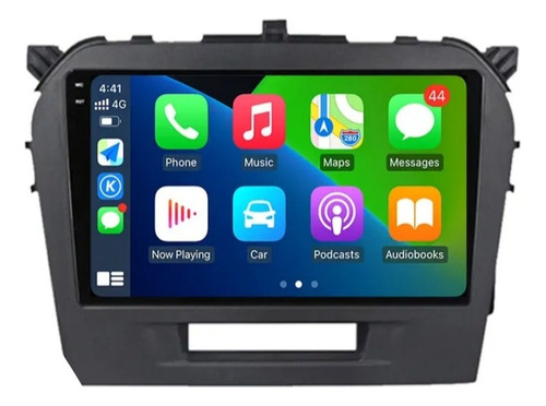 Radio Android/carplay Suzuki New Vitara +bisel +cámara 2+32