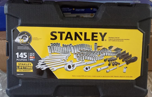 Caja De Dados De 145 Pzas Stanley 