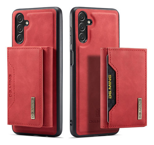 B Funda Tipo Cartera De Piel Con Tarjetas Desmontables 2 En