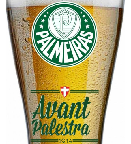 Copo Chuteira Cerveja Chopp 370ml Com Brasão Do Time