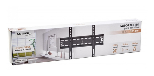 Imagen 5 de 7 de Soporte Led/lcd 32 - 55 Fijo 50kg Acero Pcreg
