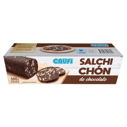 Salchichón De Chocolate Crufi 500g