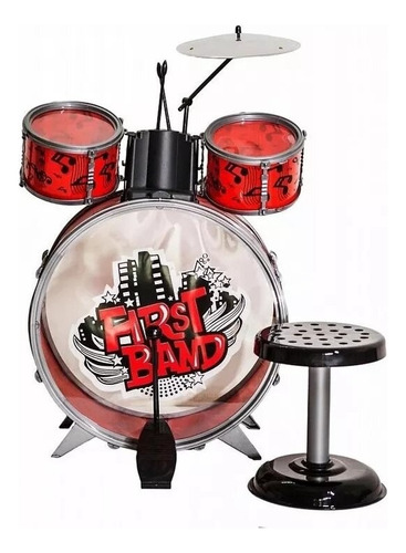 Bateria Musical Para Niños First Band - Art. Fd2541 E.full